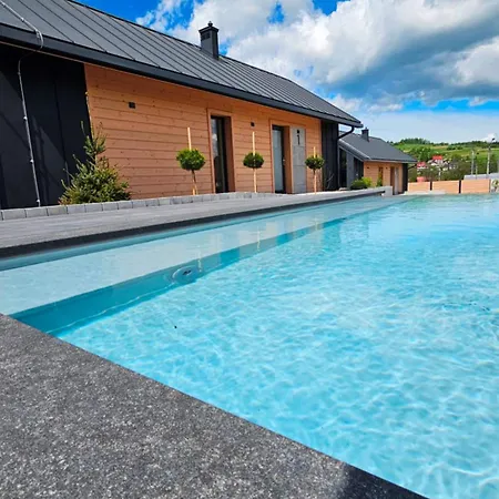 Domki Na Luzie Luksusowe Domki Z Basenem I Jacuzzi W Gorach Spytkowice  Exterior photo
