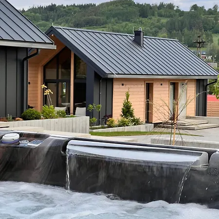 Domki Na Luzie Luksusowe Domki Z Basenem I Jacuzzi W Gorach Spytkowice  Exterior photo